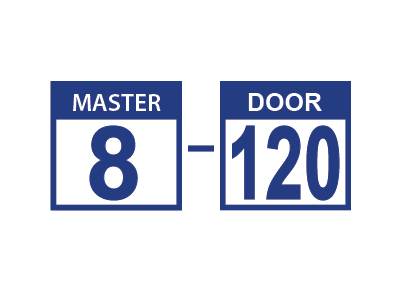 Master 8 Door 120 - Aiphone UK