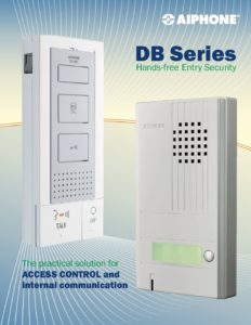 DB-Brochure – Aiphone UK - AIPHONE UK - Audio, Video & IP Intercoms
